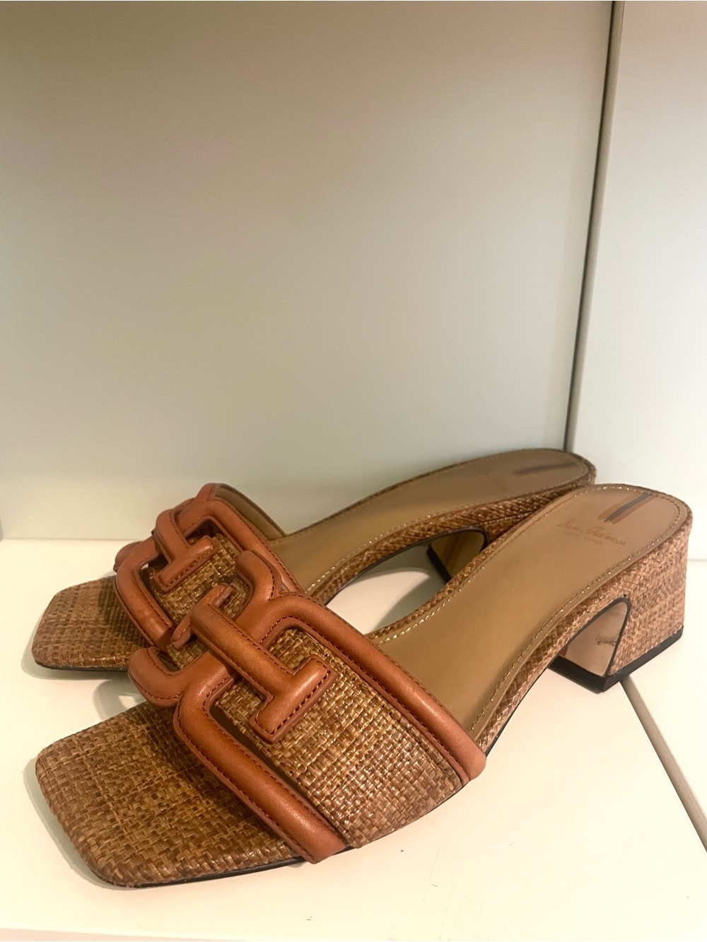 Sam Edelman Waylon Slide Cognac Sandal Size 8.5 - Picture 2 of 7